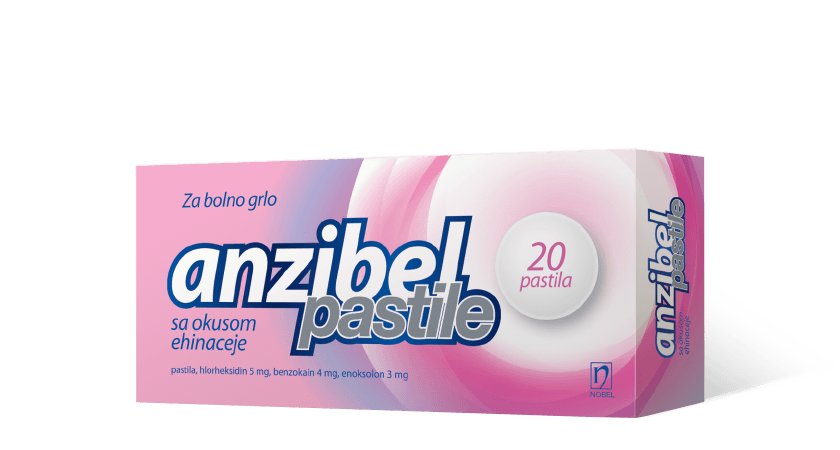 Anzibel Ehinacea 20 Pastila