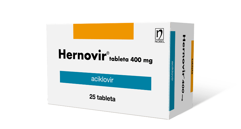 Hernovir 400mg 25 Tableta