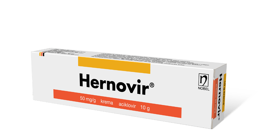 Hernovir Krema 5% 10g