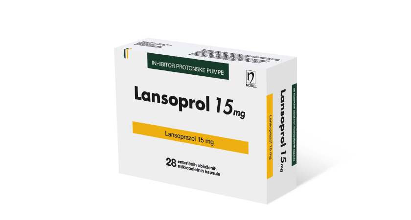 Lansoprol 15mg 28 Kapsula