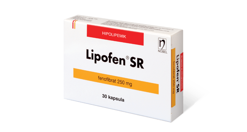 Lipofen SR 250mg 30 Kapsula