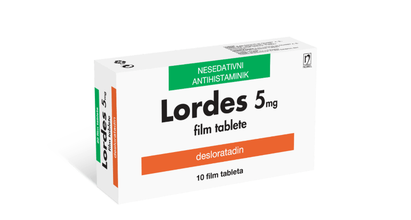 Lordes 5mg 10 Film Tableta