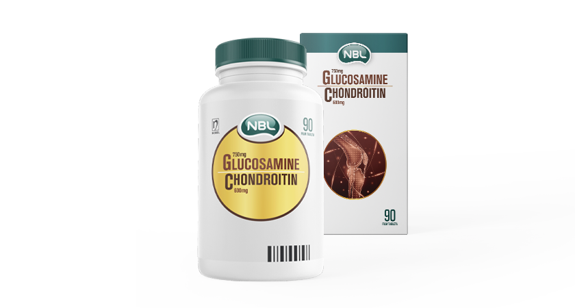 NBL Glucosamine Chondroitin (750 + 600)mg 90 Film Tableta