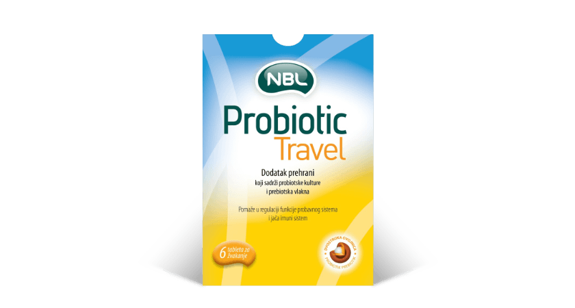 NBL Probiotic Travel Tablete Za Žvakanje A 72