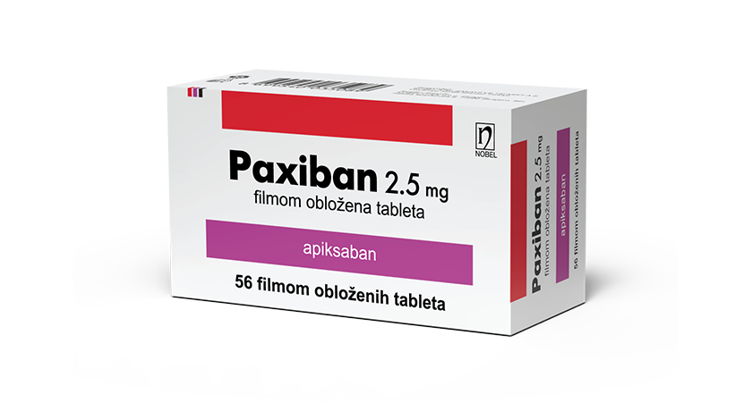 Paxiban 2,5 mg 56 film tableta