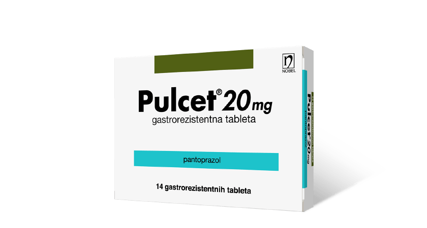 Pulcet Gastrorezistentne Tablete 20mg 14 Tableta