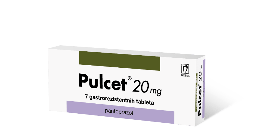 Pulcet Gastrorezistentne Tablete 20mg 7 Tableta