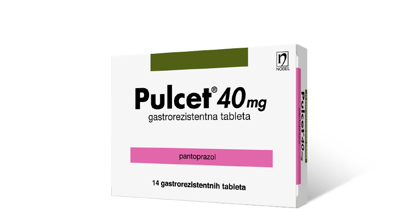 Pulcet Gastrorezistentne Tablete 40mg 14 Tableta