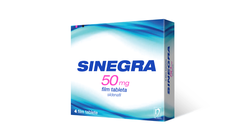 Sinegra 50mg 4 Film Tablete