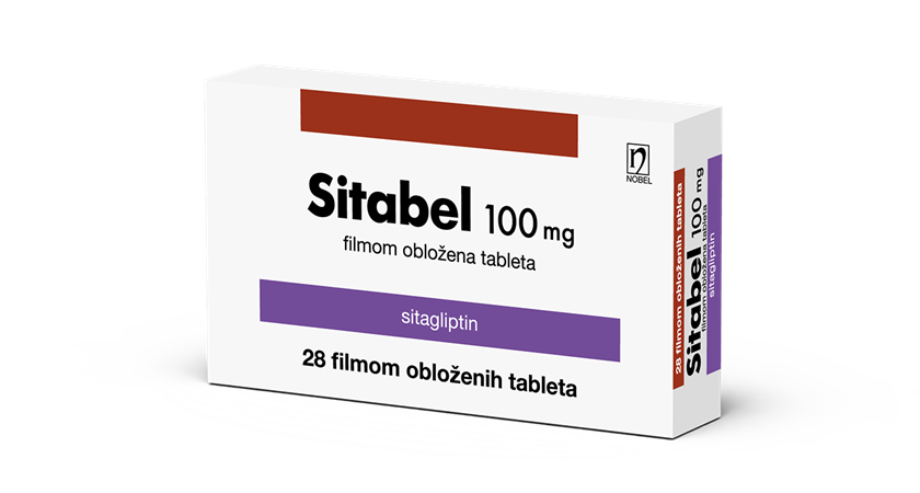 Sitabel 100mg 28 filmom obloženih tableta